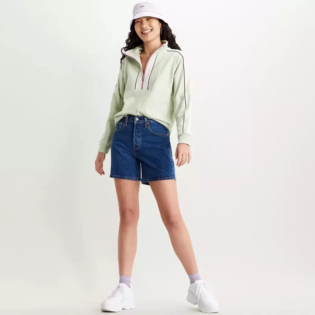 Levi's 501® ® Original Mid Thigh Shorts Hot