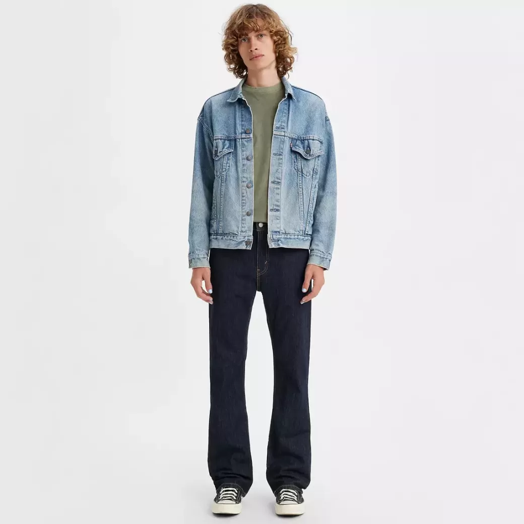 Levi's 527 Slim Jeans Med Rak Passform Sale