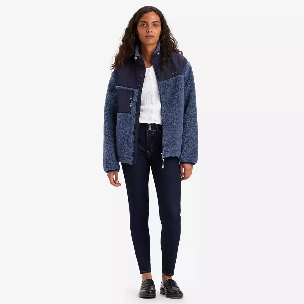 Levi's 711 Skinny Jeans Med Dubbelknappning Fashion