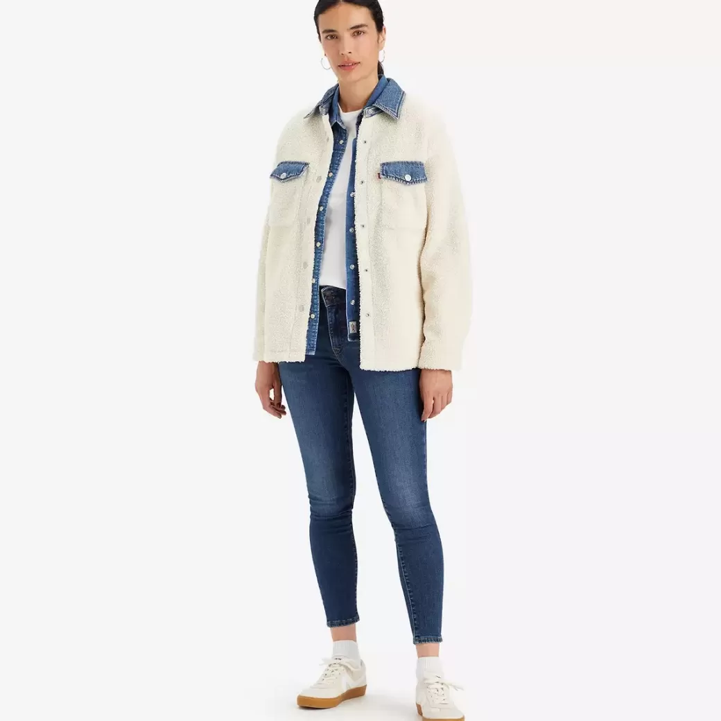 Levi's 711 Skinny Jeans Med Dubbelknappning Cheap