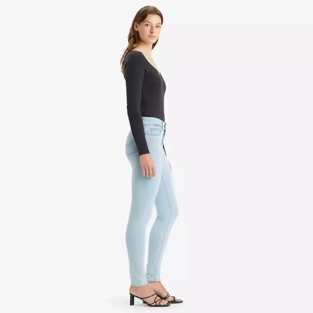 Levi's 711 Skinny Jeans Med Dubbelknappning Hot