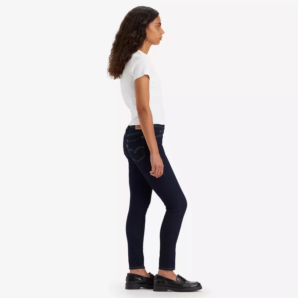 Levi's 711 Skinny Jeans Med Dubbelknappning Fashion