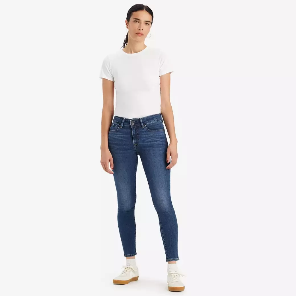 Levi's 711 Skinny Jeans Med Dubbelknappning Cheap