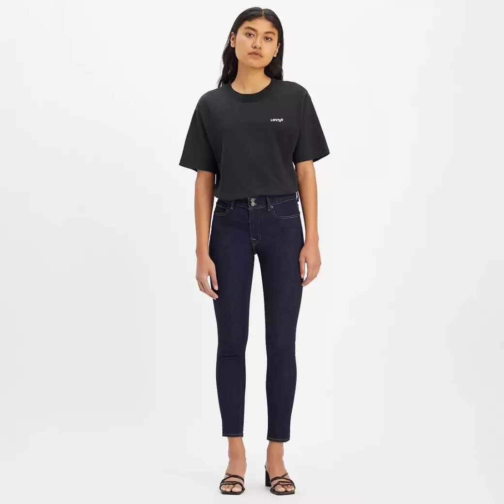 Levi's 711 Tighta Jeans Med Dubbelknappning Best Sale