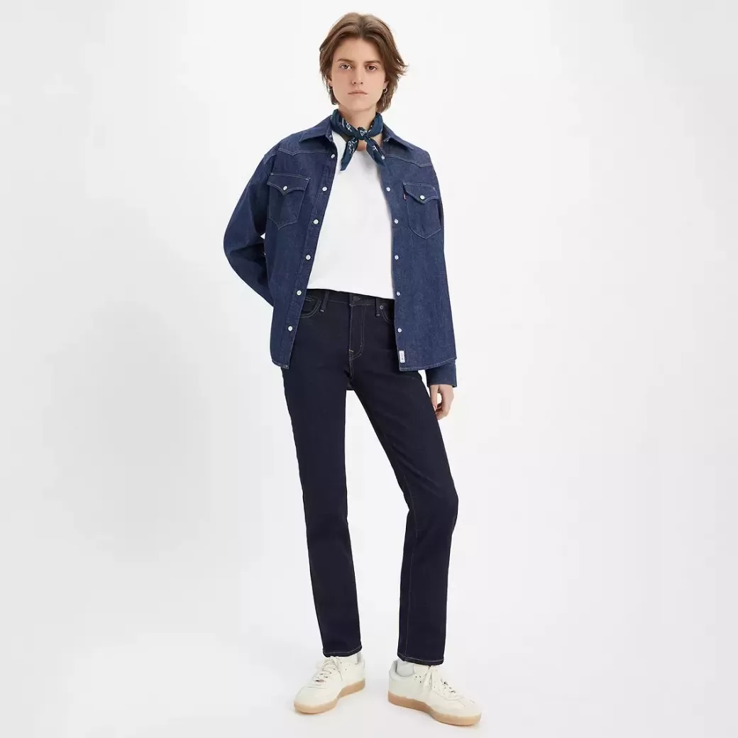 Levi's 712 Slimmade Jeans Med Passpoalficka Sale