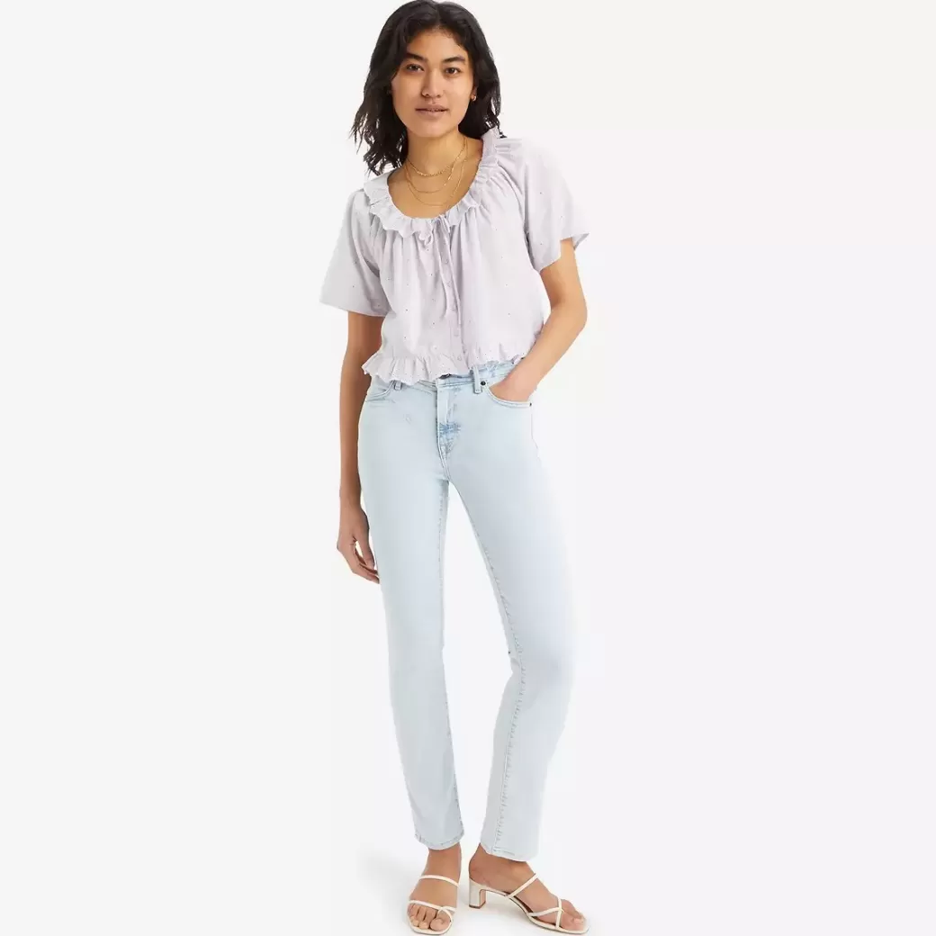 Levi's 712 Slimmade Jeans Med Passpoalficka Store
