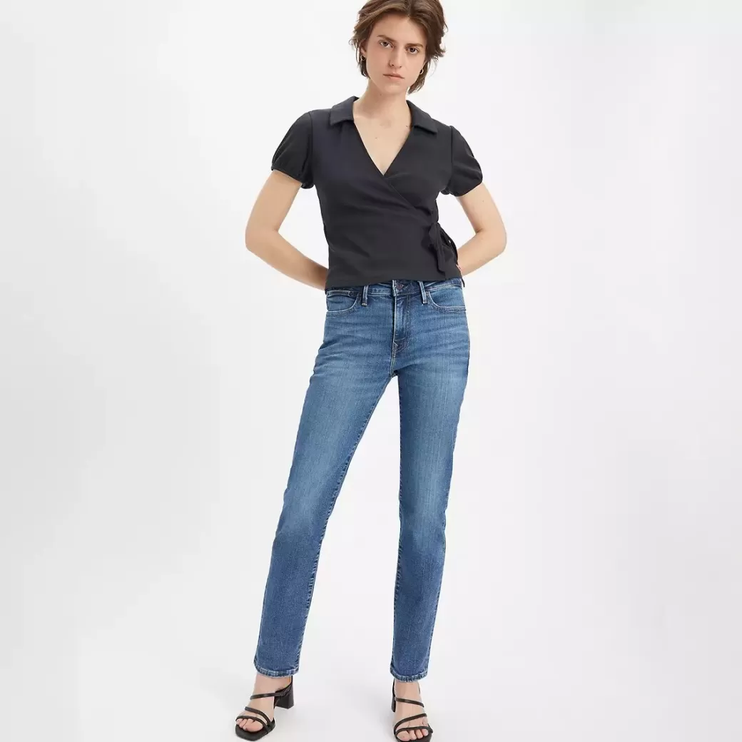 Levi's 712 Slimmade Jeans Med Passpoalficka Outlet
