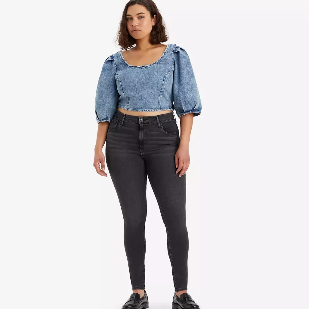 Levi's 720 Super Skinny Jeans Med Hog Midja Clearance