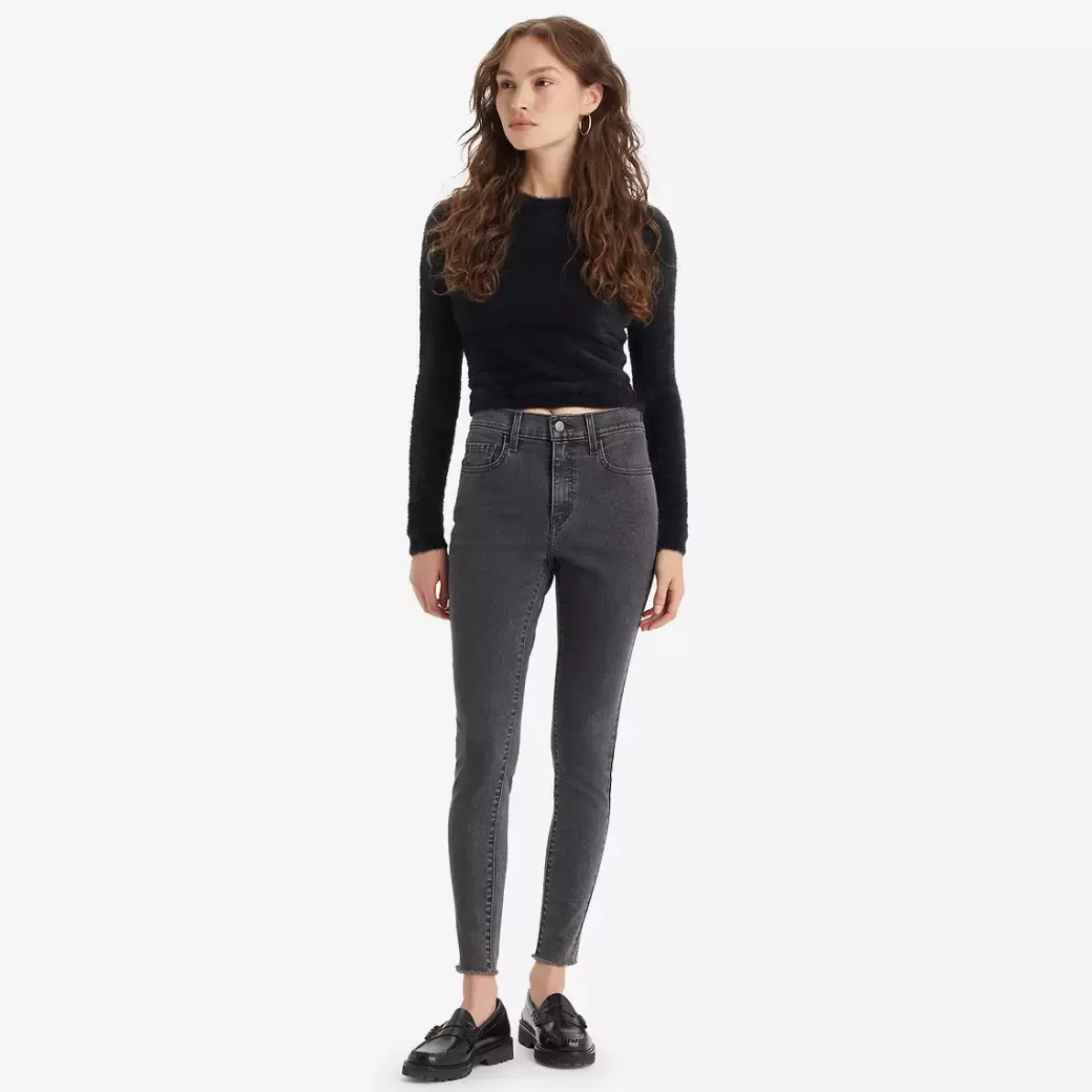 Levi's 720 Super Skinny Jeans Med Hog Midja Flash Sale