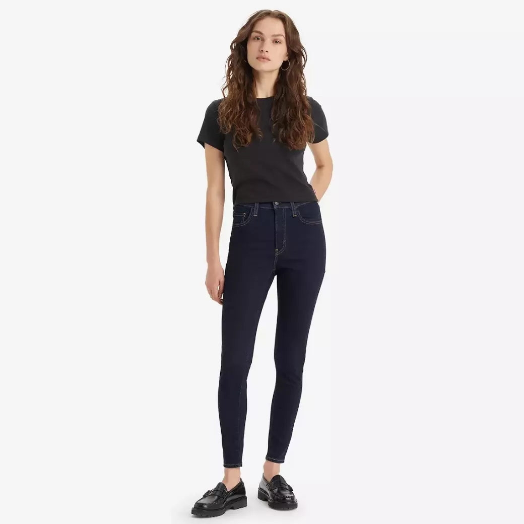 Levi's 720 Super Skinny Jeans Med Hog Midja Hot