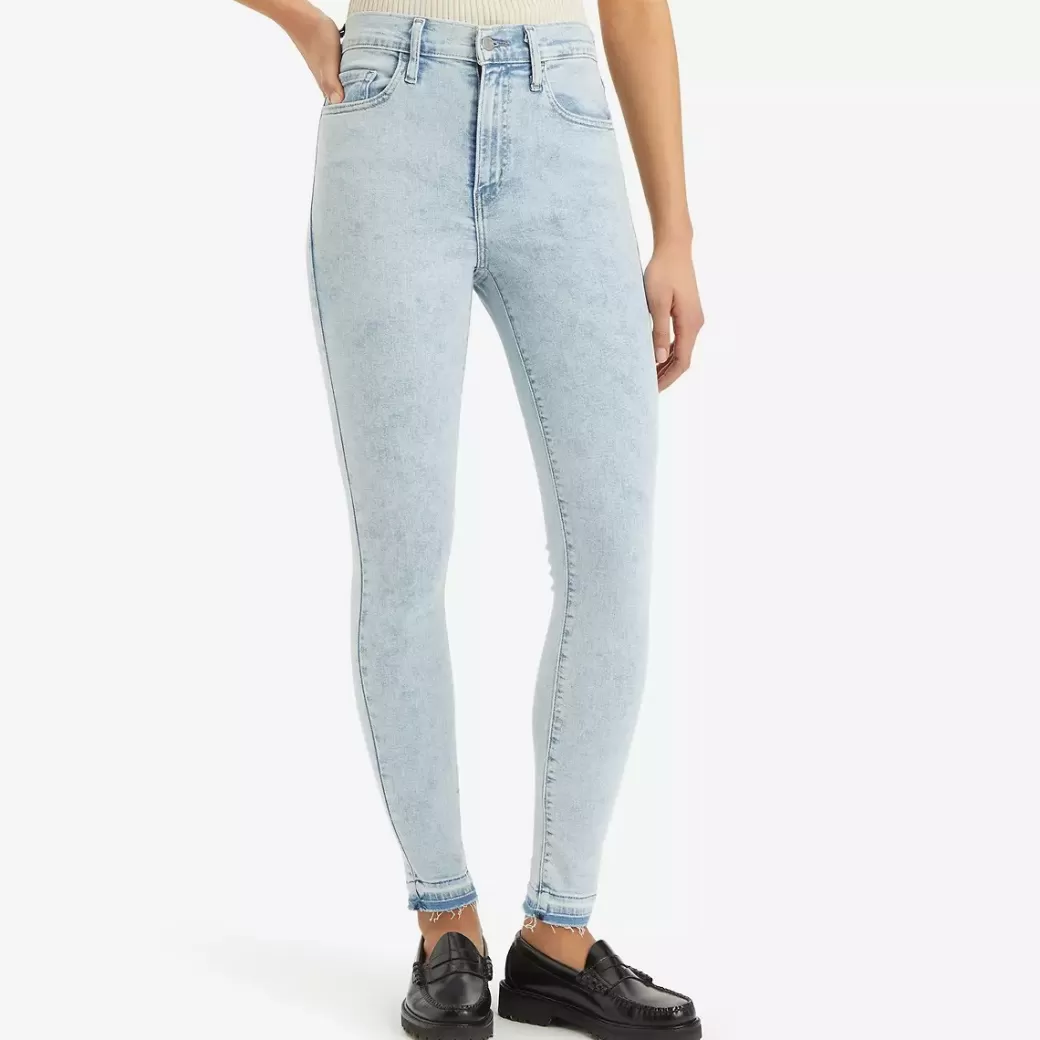 Levi's 720 Super Skinny Jeans Med Hog Midja Discount