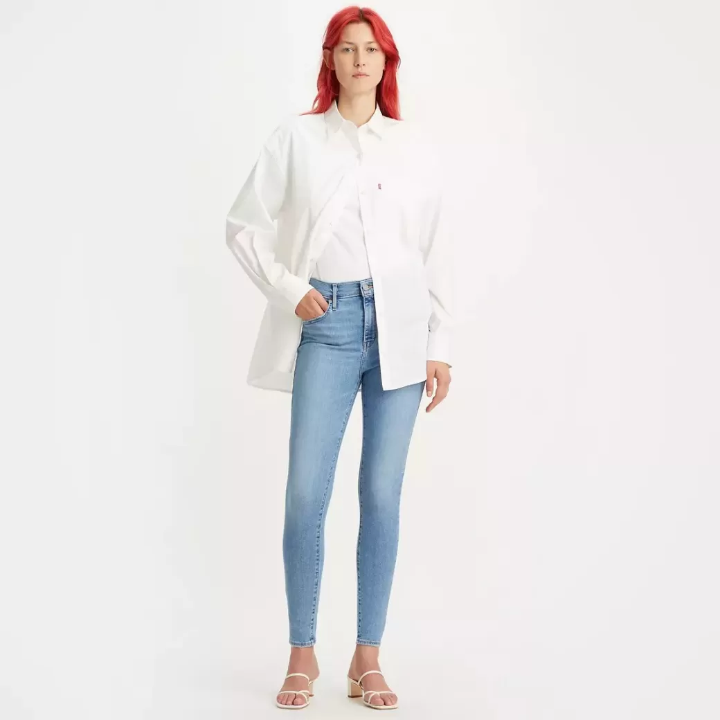 Levi's 720 Super Skinny Jeans Med Hog Midja Online