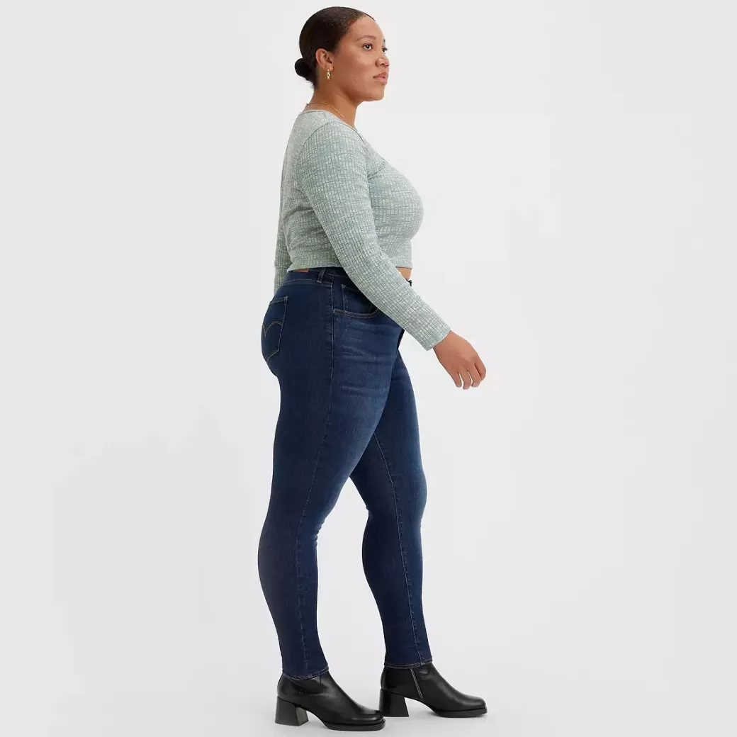 Levi's 720 Super Skinny Jeans Med Hog Midja (Plusstorlek) Store