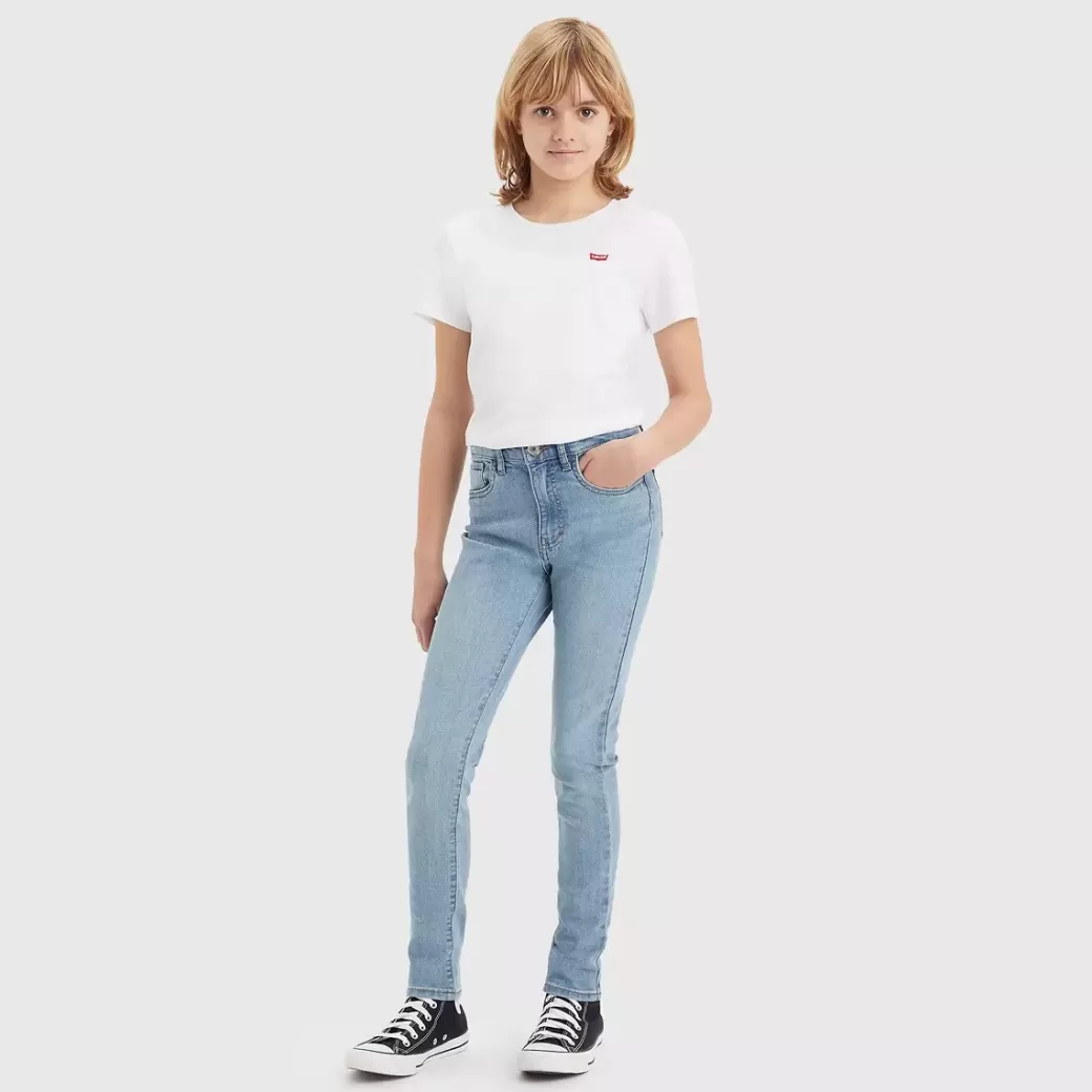 Levi's 720 Supersmala Jeans Med Hog Midja For Tonåringar Outlet