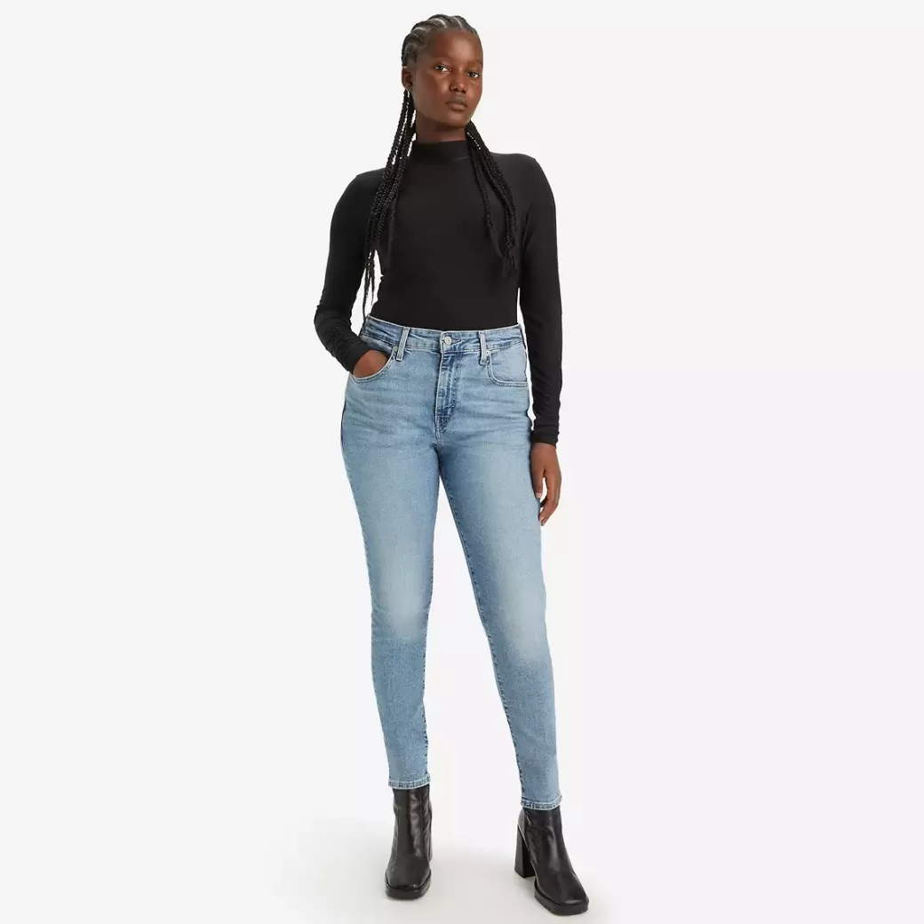 Levi's 721 Skinny Jeans Med Hog Midja Store