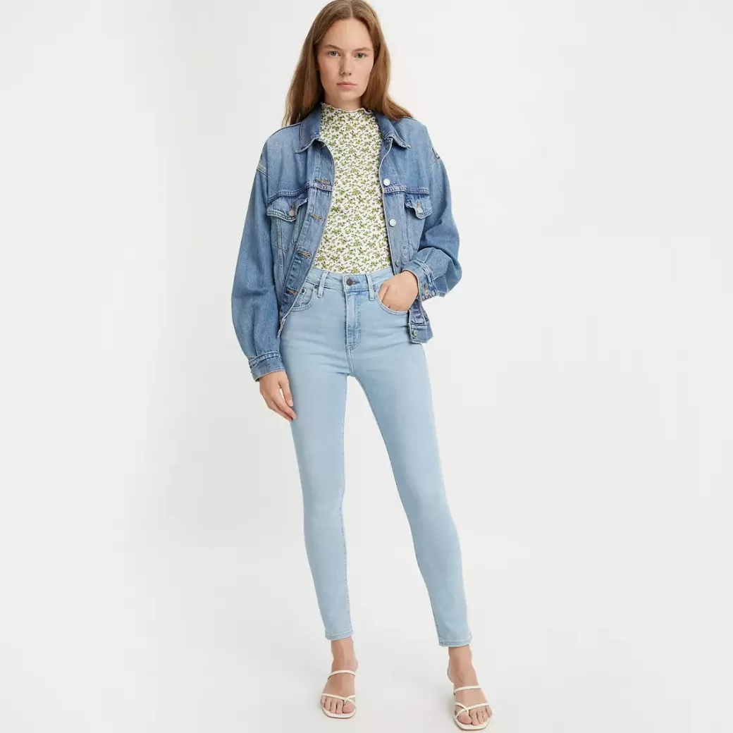 Levi's 721 Skinny Jeans Med Hog Midja Fashion