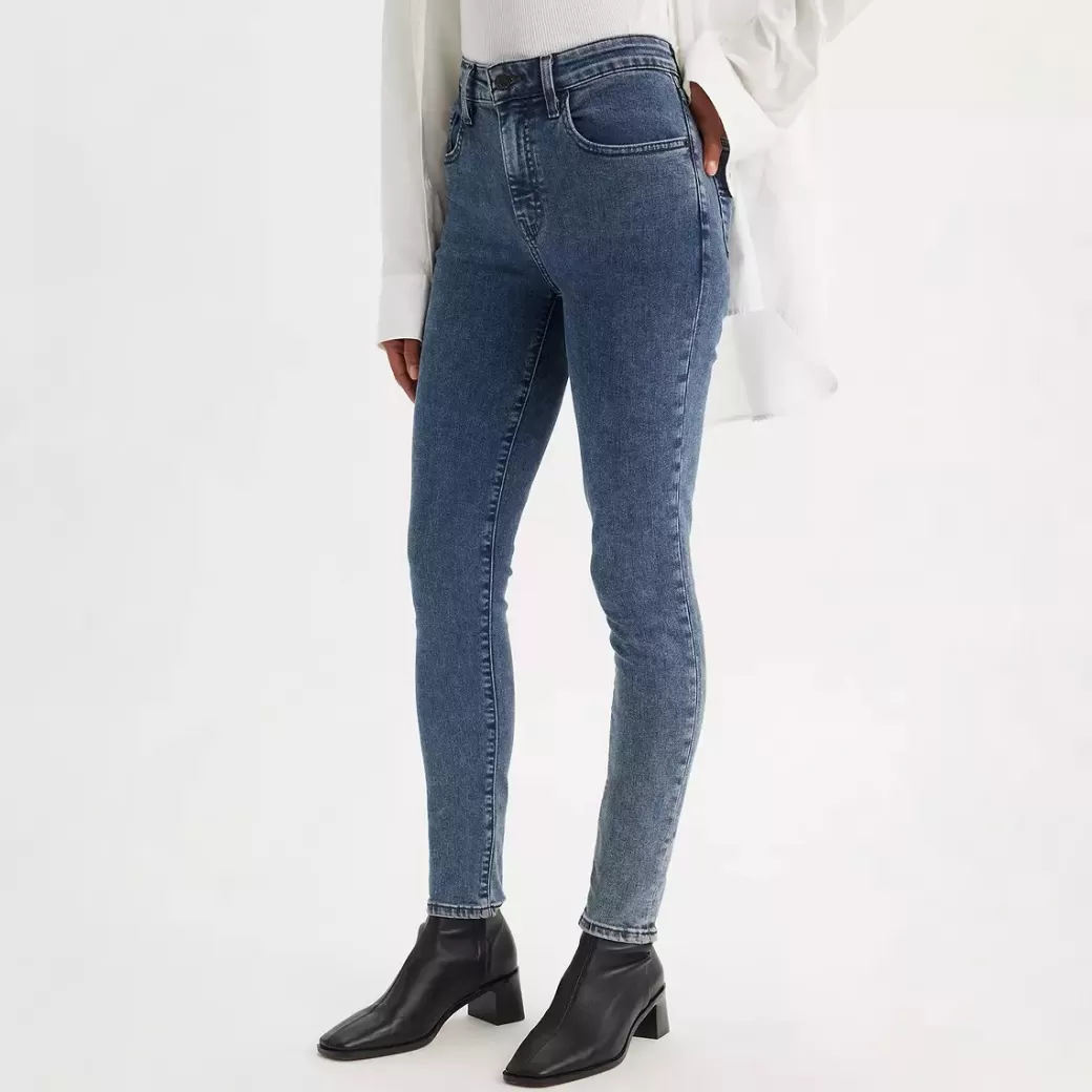Levi's 721 Skinny Jeans Med Hog Midja Fashion