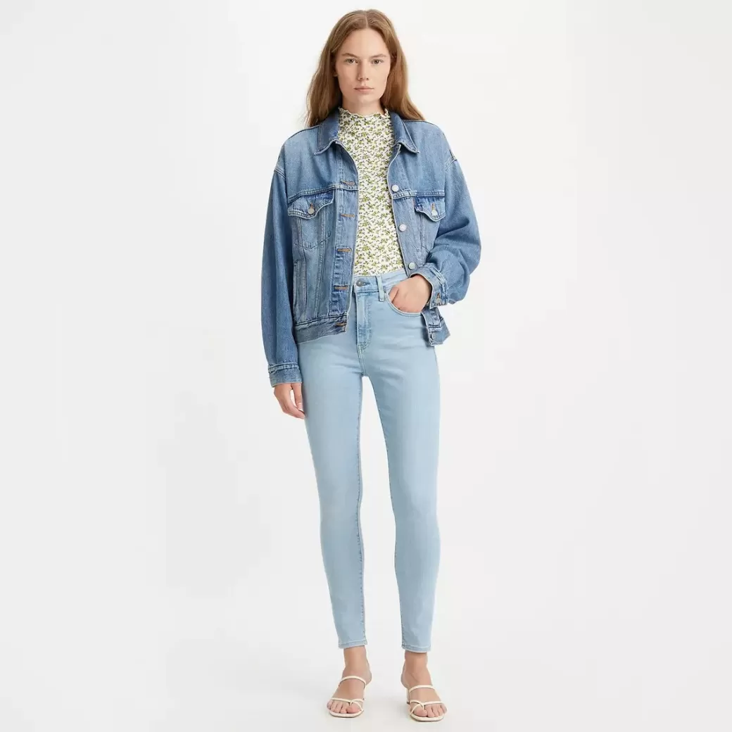 Levi's 721 Skinny Jeans Med Hog Midja Fashion