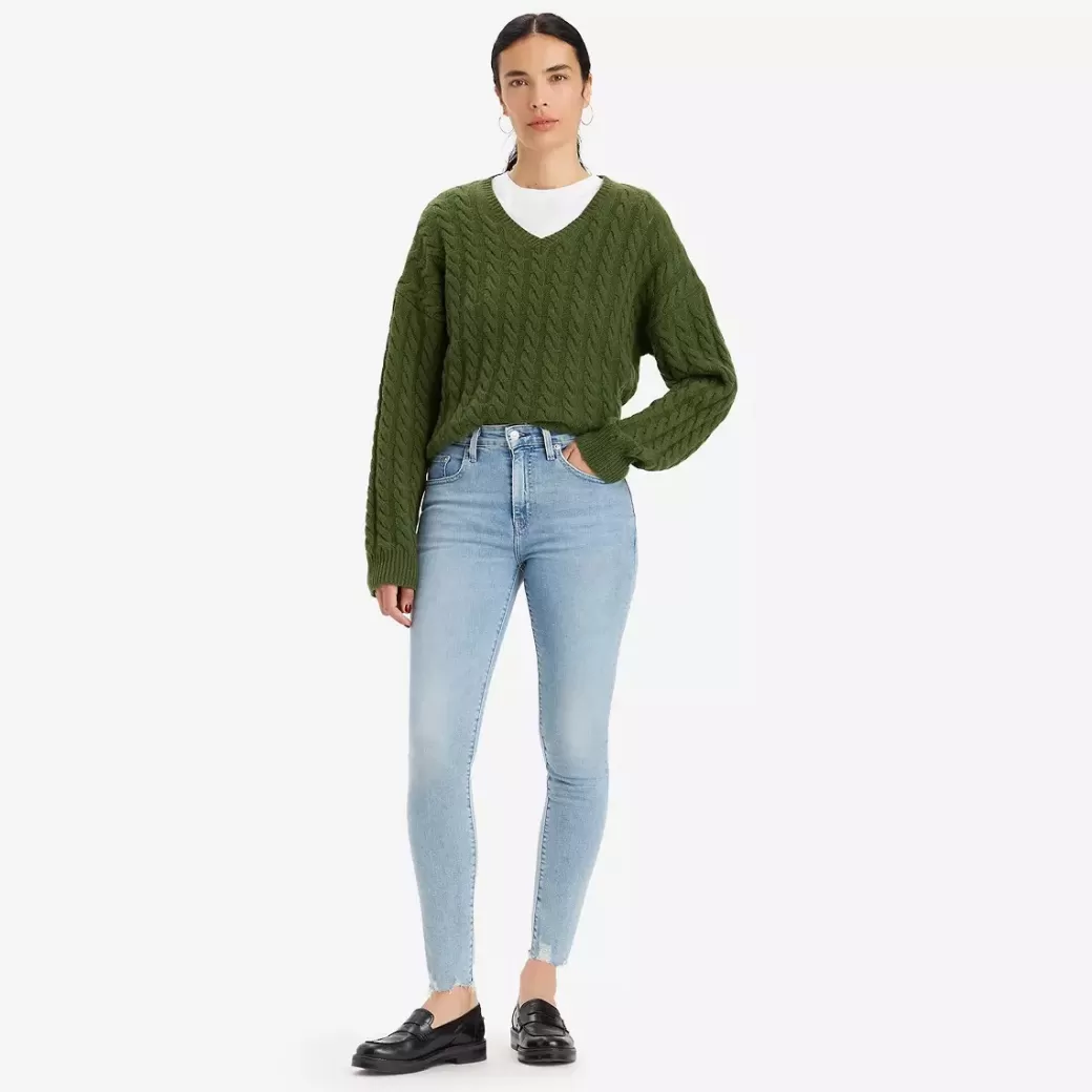 Levi's 721 Skinny Jeans Med Hog Midja Shop
