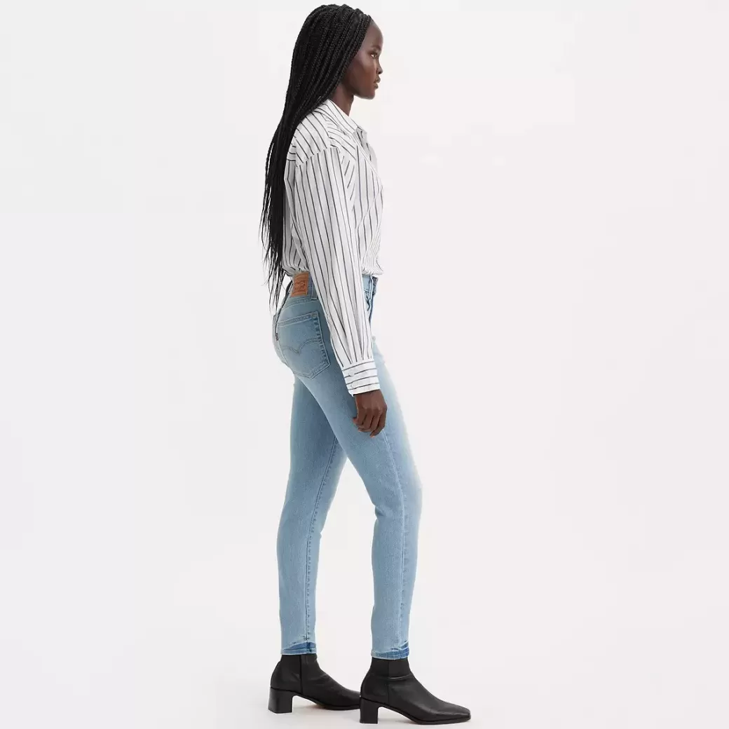 Levi's 721 Skinny Jeans Med Hog Midja New