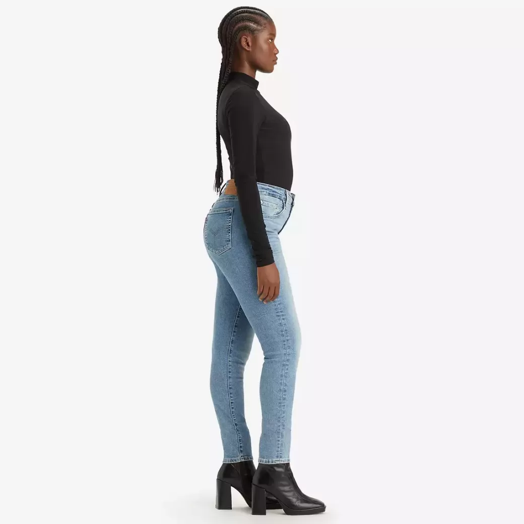 Levi's 721 Skinny Jeans Med Hog Midja Store