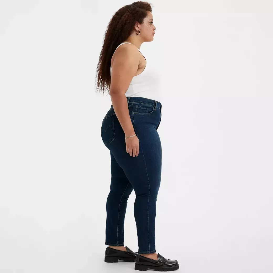 Levi's 721 Skinny Jeans Med Hog Midja (Plusstorlek) Online