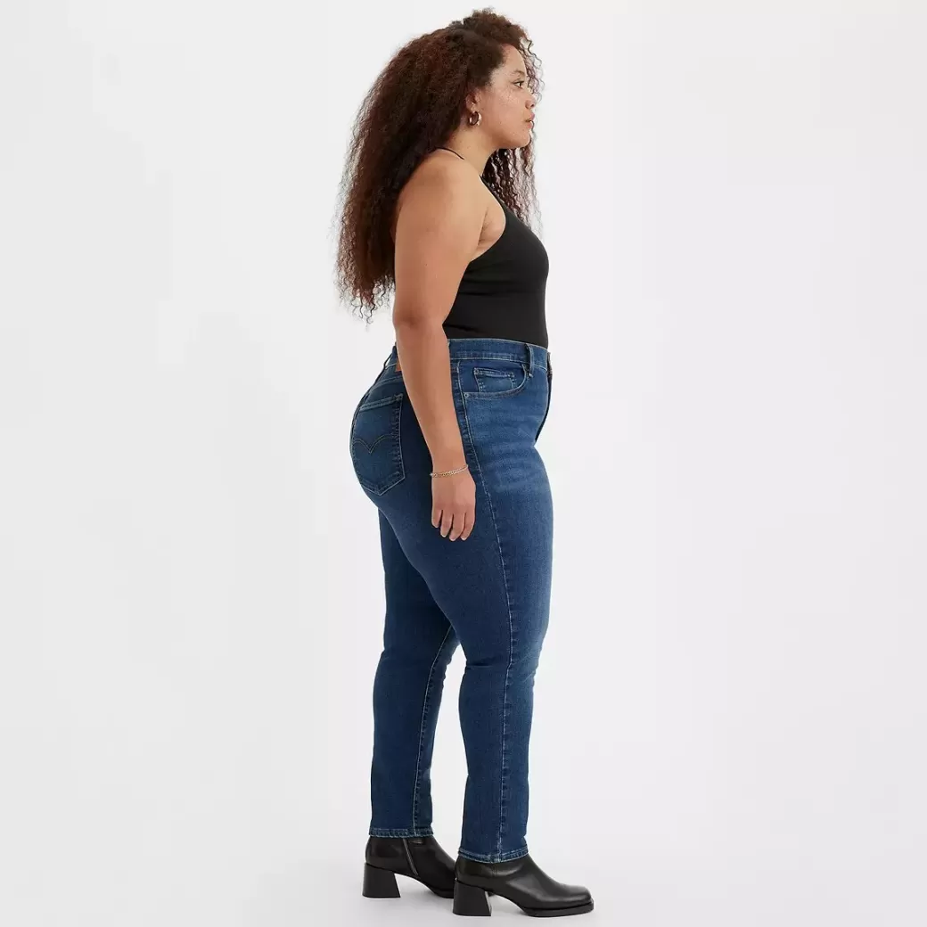 Levi's 721 Skinny Jeans Med Hog Midja (Plusstorlek) Store