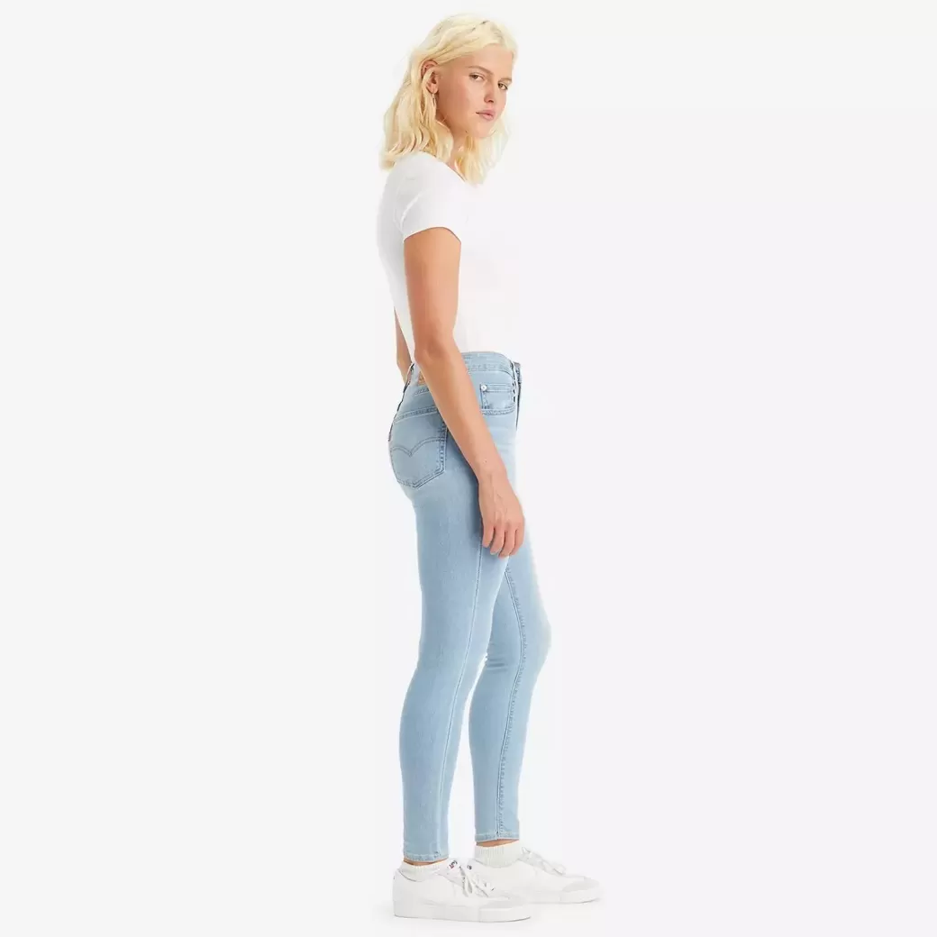 Levi's 721 Skinny Lightweight-Jeans Med Hog Midja Online