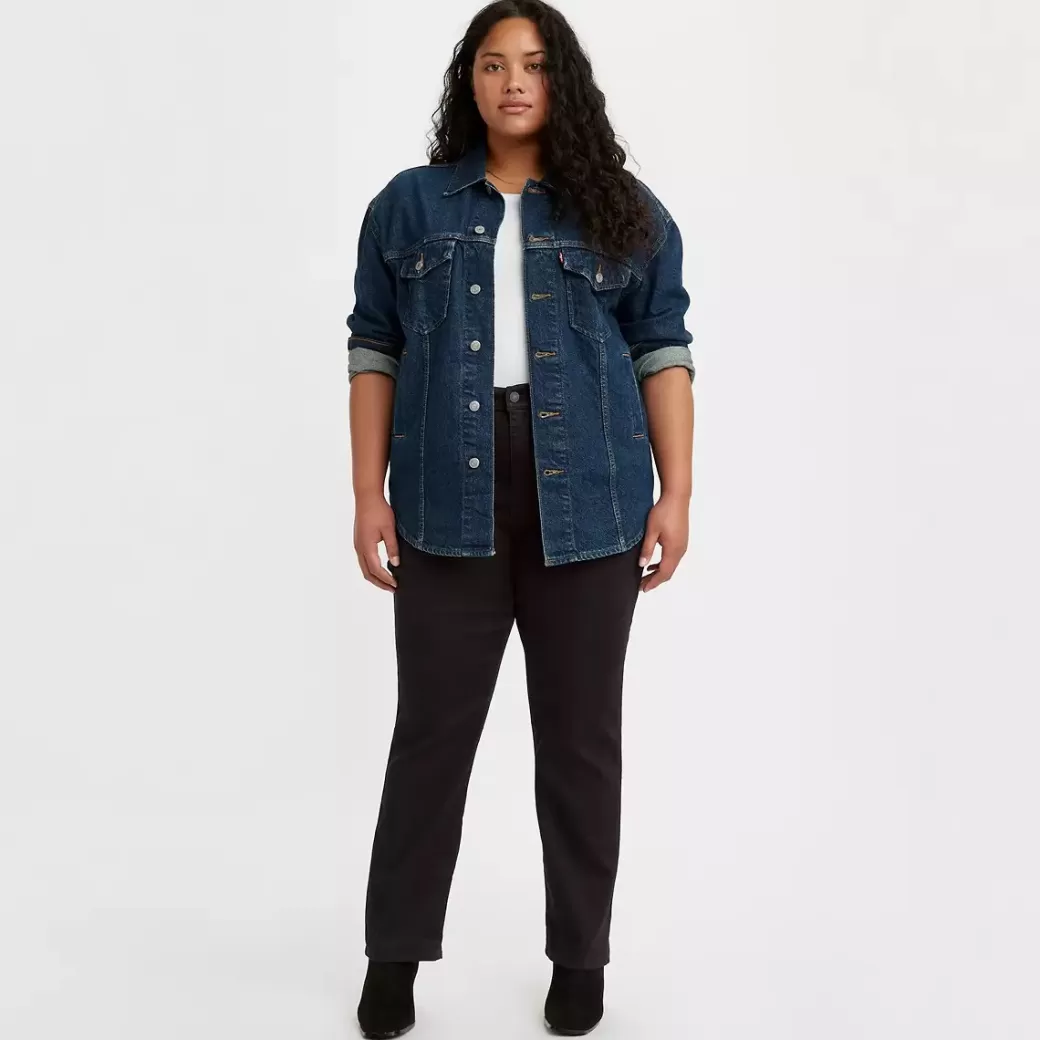 Levi's 724 Jeans Med Hog Midja (Plus) Store