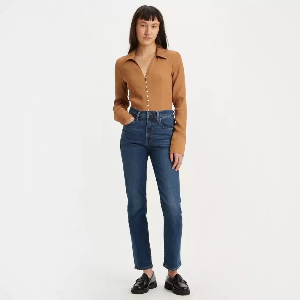 Levi's 724 Raka Jeans Med Hog Midja Online