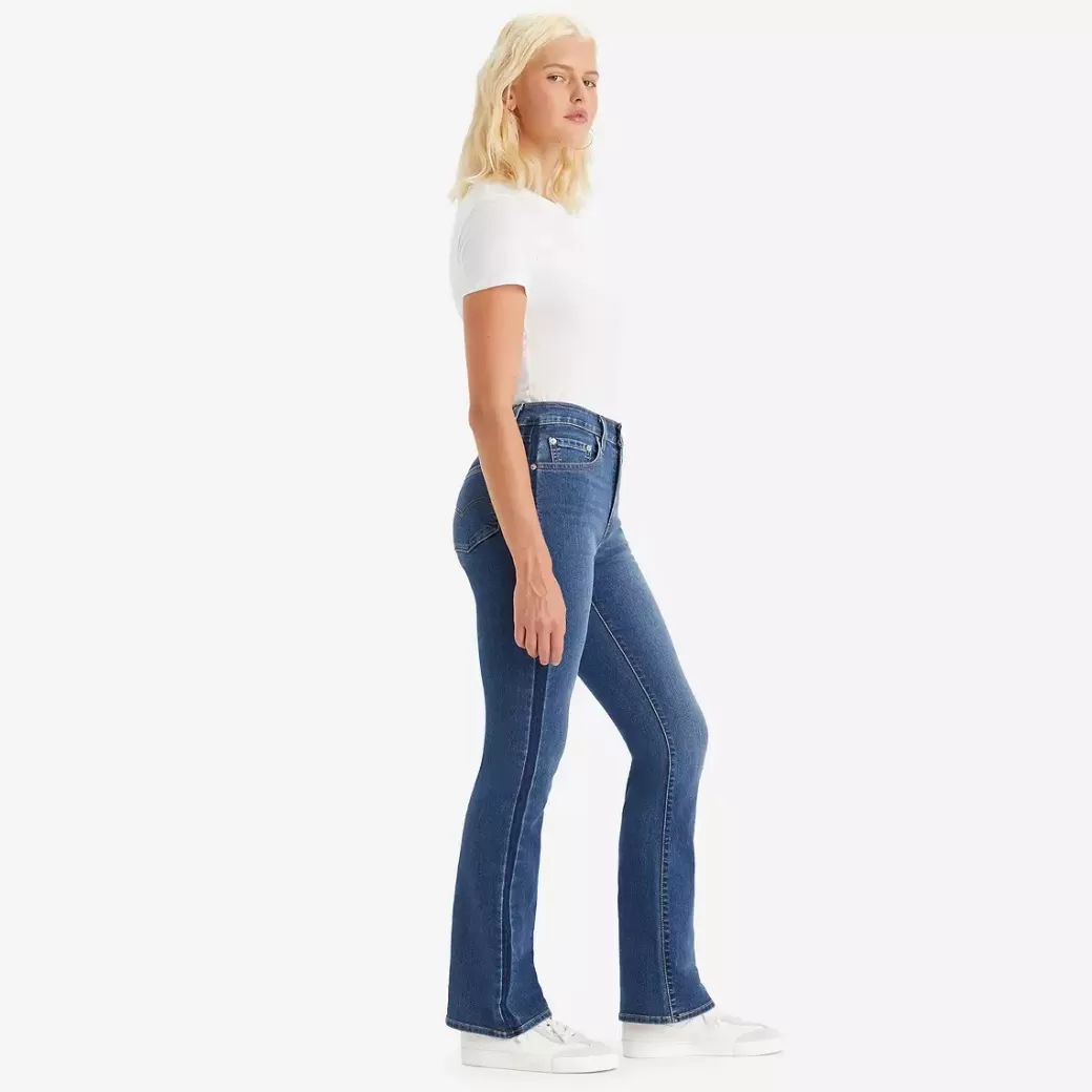 Levi's 725 Jeans Med Hog Midja Och Rak Passform Discount