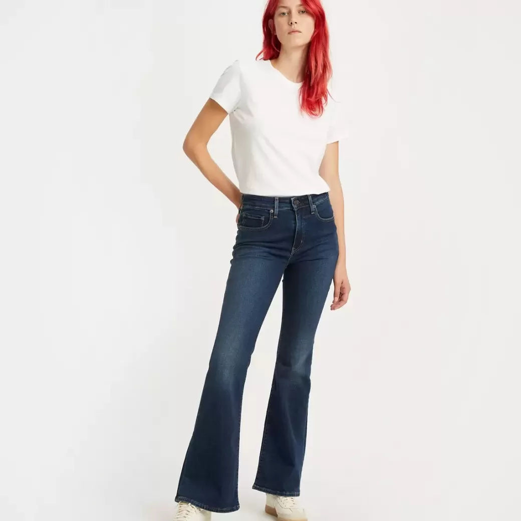 Levi's 726 Flare-Jeans Med Hog Midja Clearance