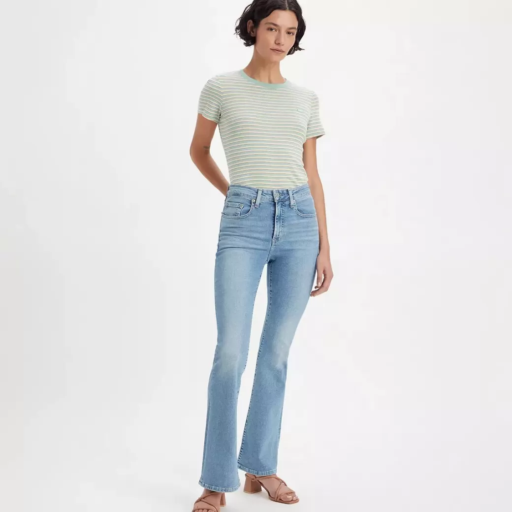Levi's 726 Flare-Jeans Med Hog Midja Best