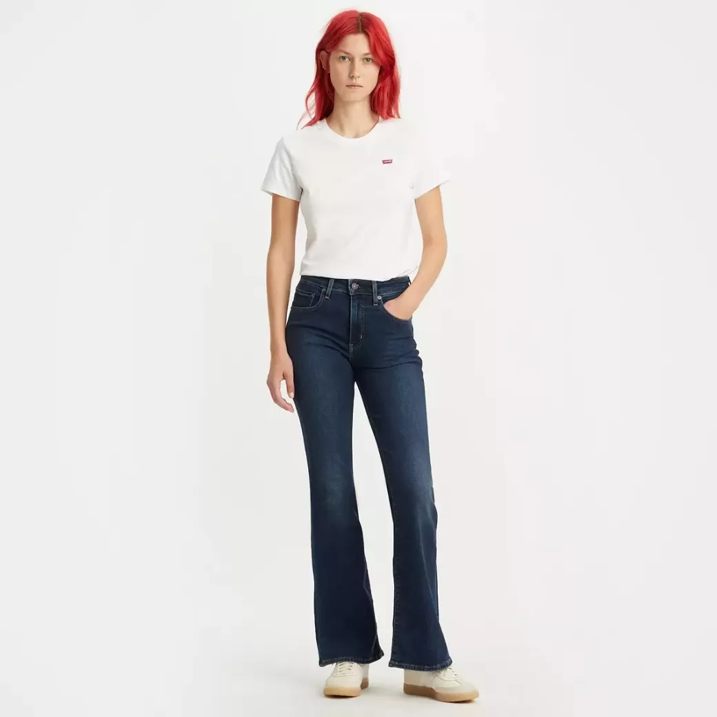 Levi's 726 Flare-Jeans Med Hog Midja Clearance