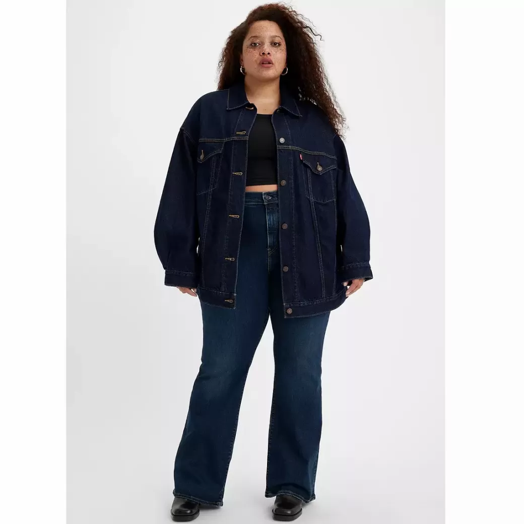 Levi's 726 Flare-Jeans Med Hog Midja (Plusstorlek) Store