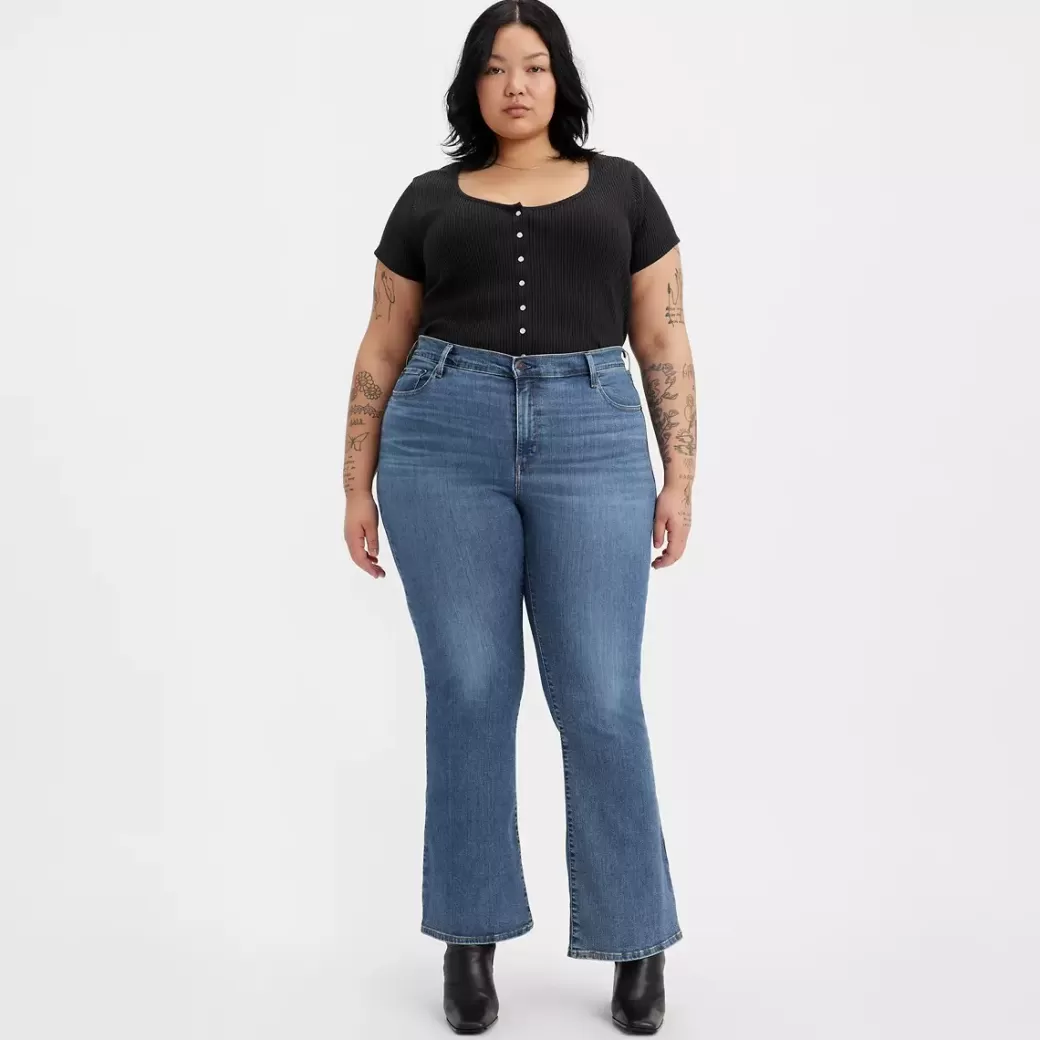 Levi's 726 Flare-Jeans Med Hog Midja (Plusstorlek) Store