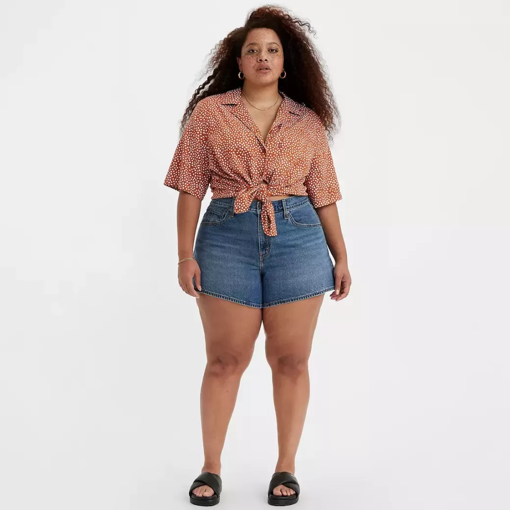 Levi's 80'S Mom Shorts (Plus Size) Cheap