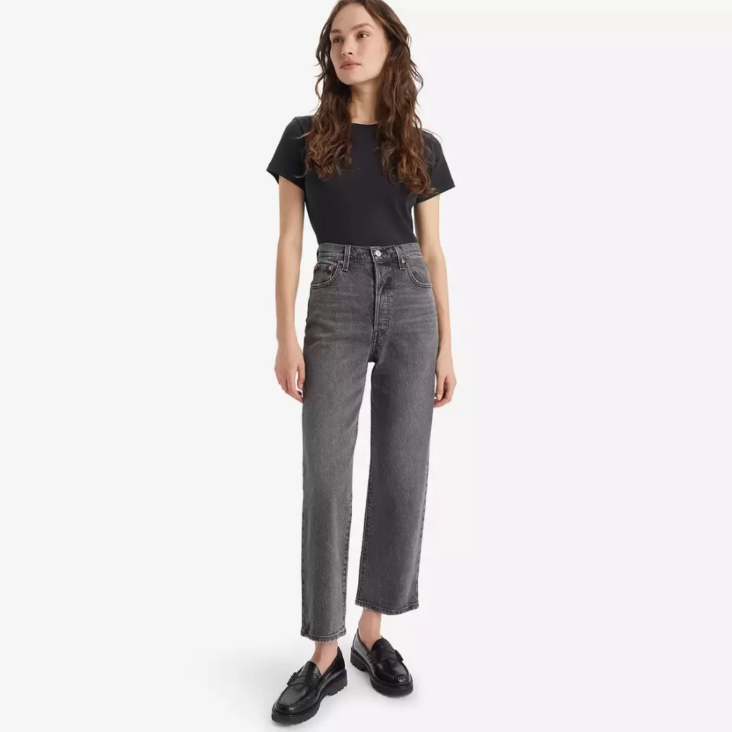 Levi's Ankellanga Jeans Med Raka Ben Best Sale