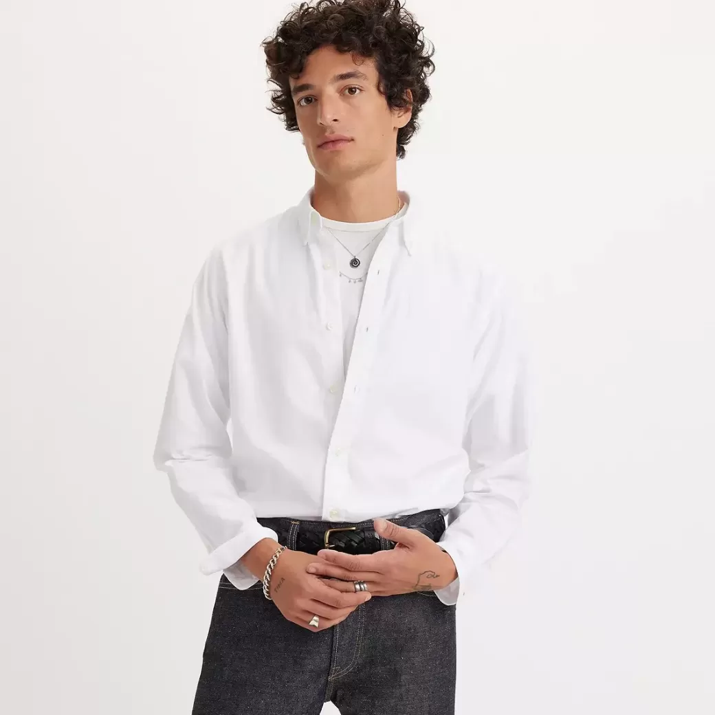 Levi's Autentisk Button-Down-Skjorta Fashion