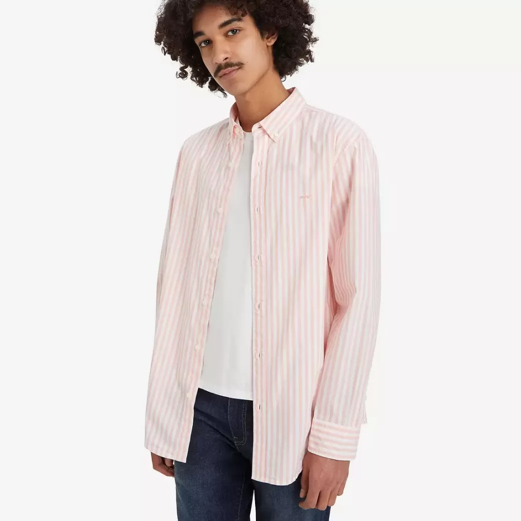 Levi's Autentisk Button-Down-Skjorta Outlet