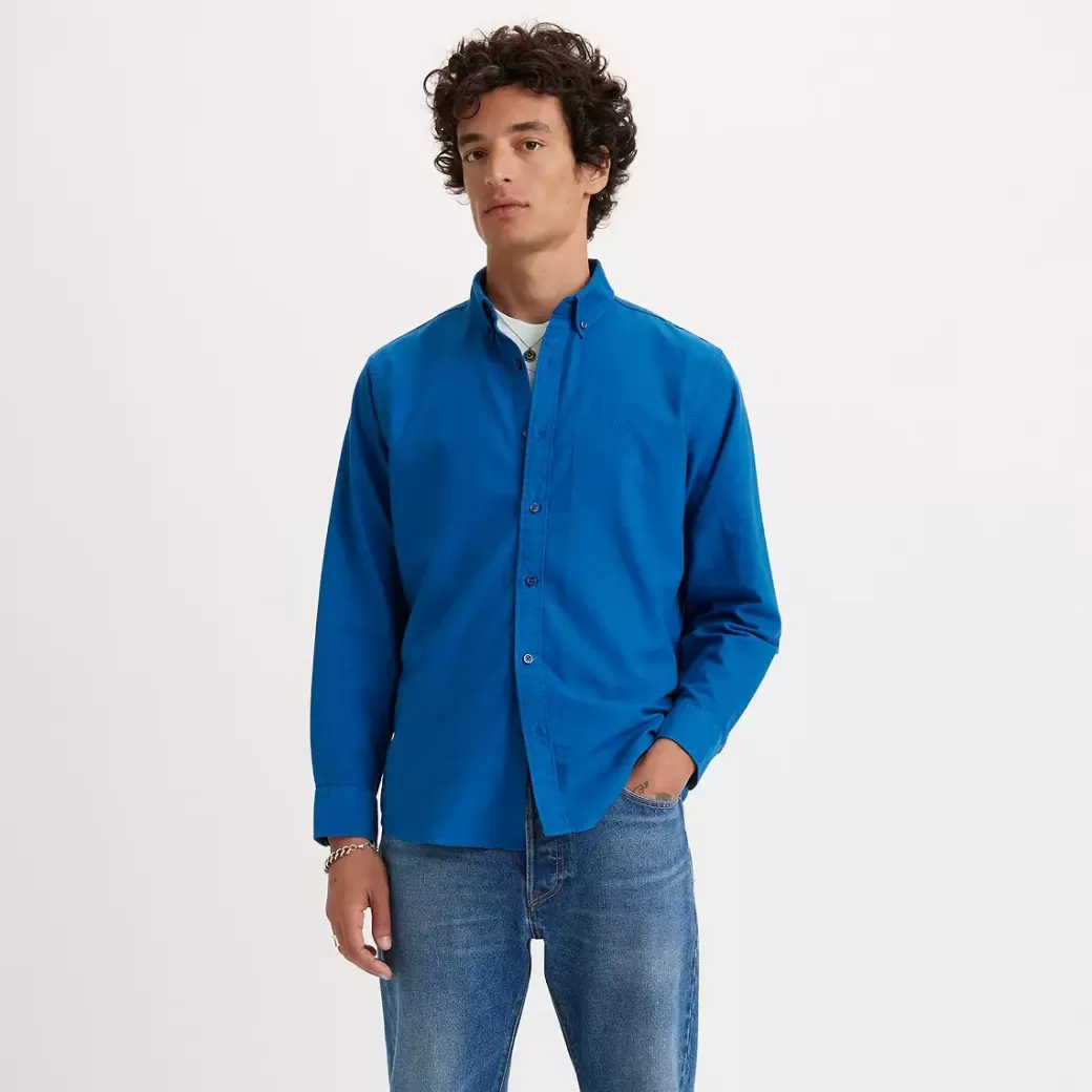 Levi's Autentisk Button-Down-Skjorta Cheap