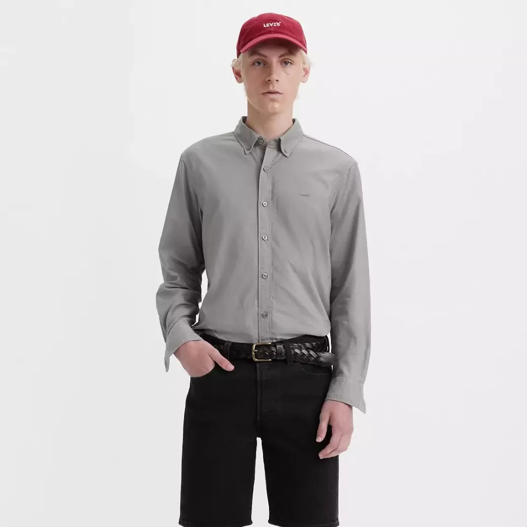 Levi's Autentisk Button-Down-Skjorta Discount