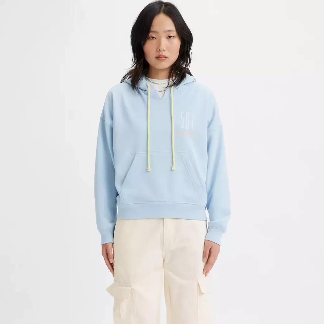 Levi's Authentic-Huvtroja Med Tryck Store