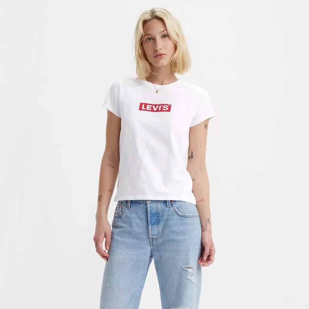 Levi's Authentic-T-Shirt Med Tryck Online
