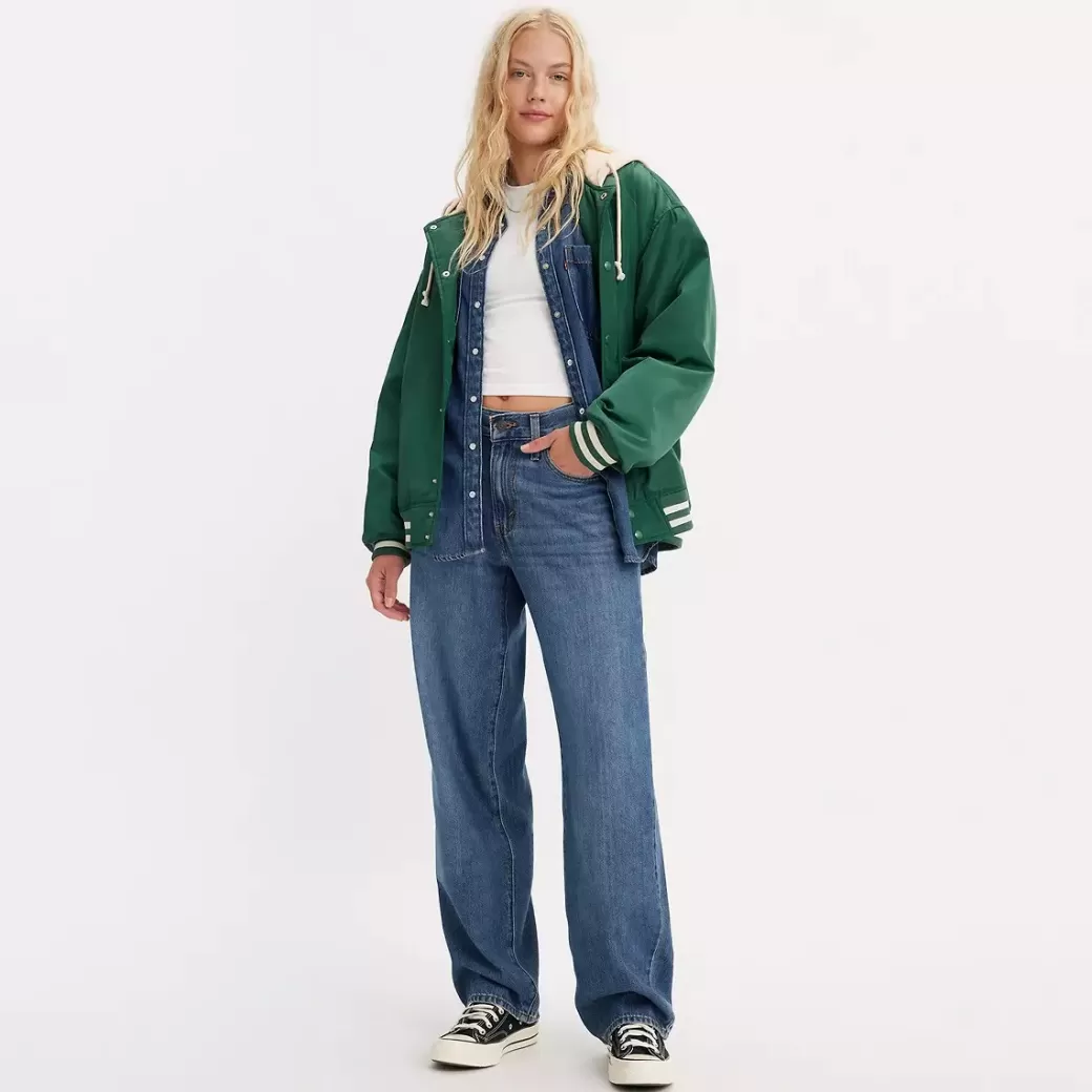 Levi's Baggy Dad Lightweight Jeans New