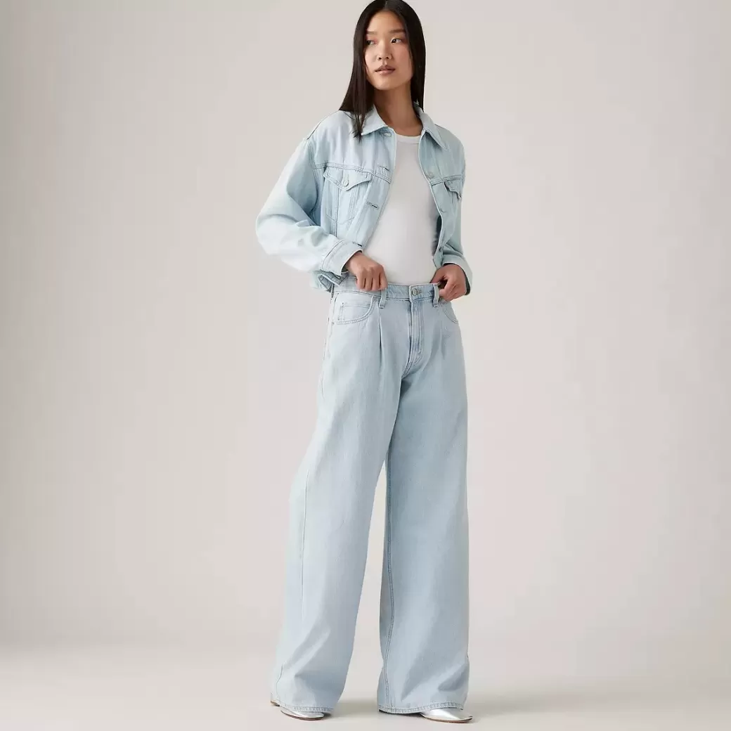 Levi's Baggy Dad Lightweight Jeans Med Vida Ben Flash Sale