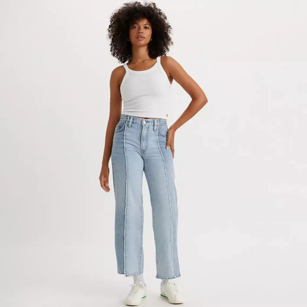 Levi's Baggy Dad Recrafted-Jeans Hot