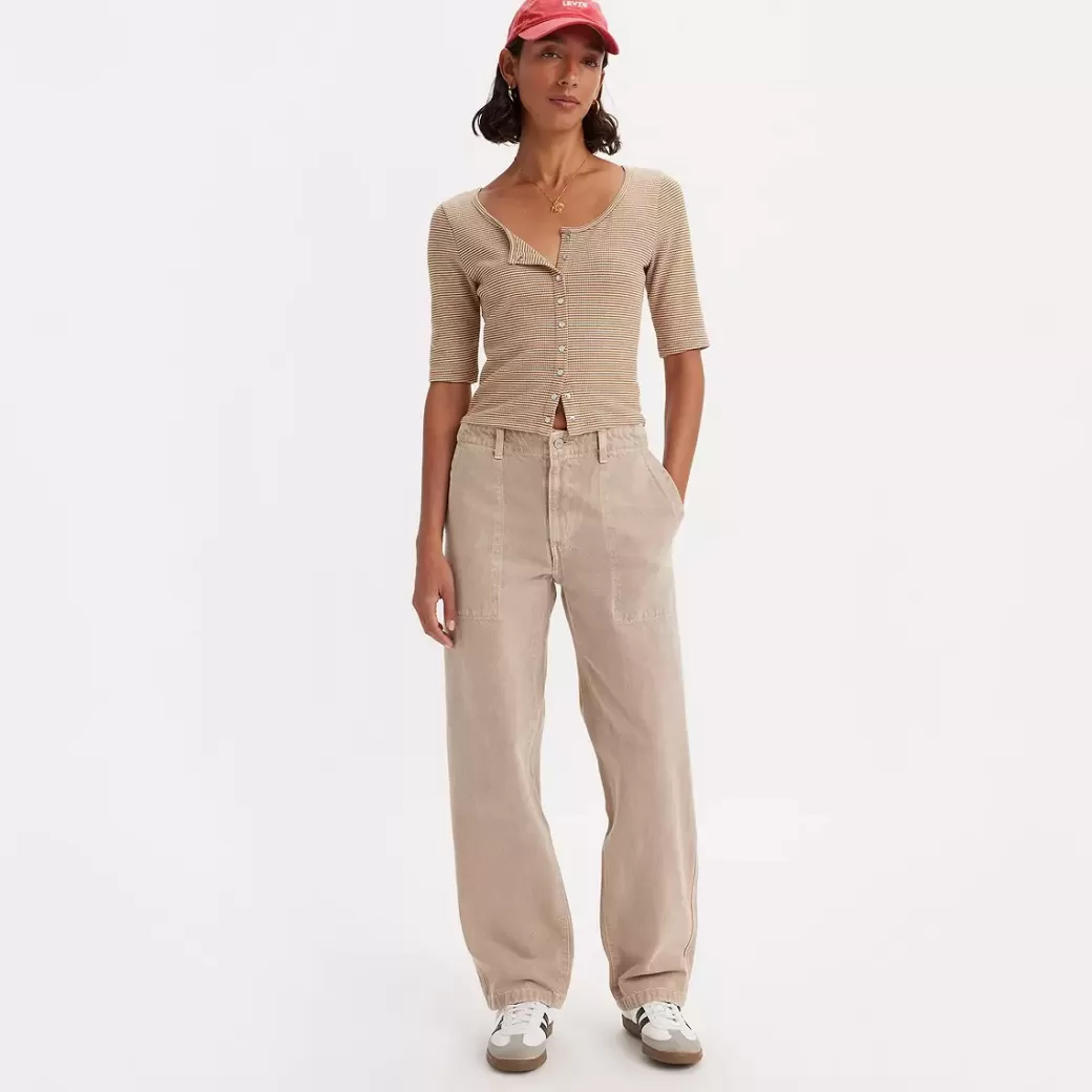 Levi's Baggy Dad Vardagsbyxor Clearance