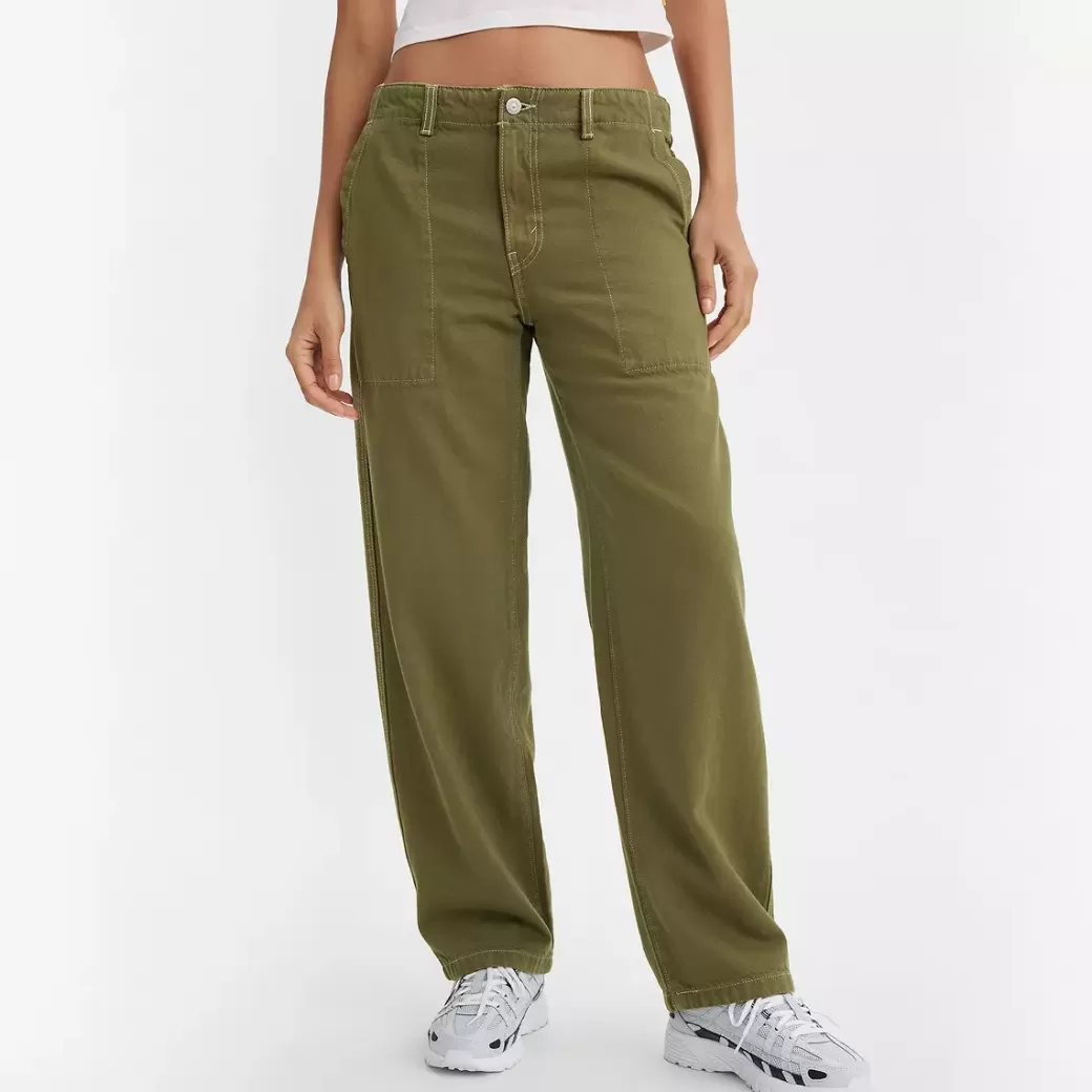 Levi's Baggy Dad Vardagsbyxor Discount
