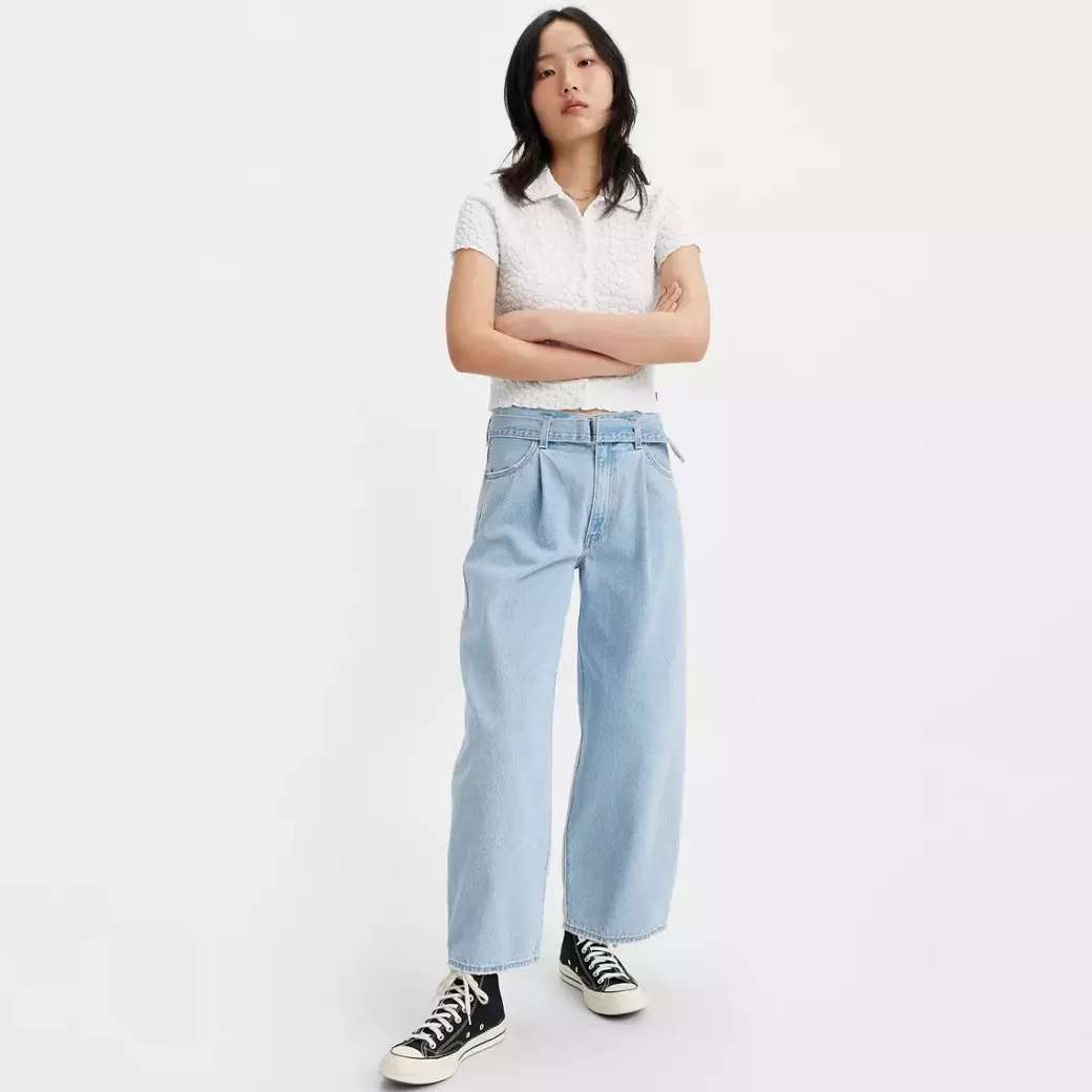 Levi's Baggy Jeans Med Balte Best Sale